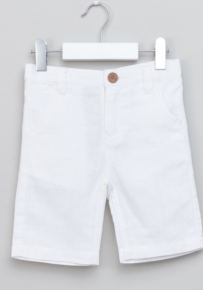 Eligo Pocket Detail Shorts-Shorts-image-0