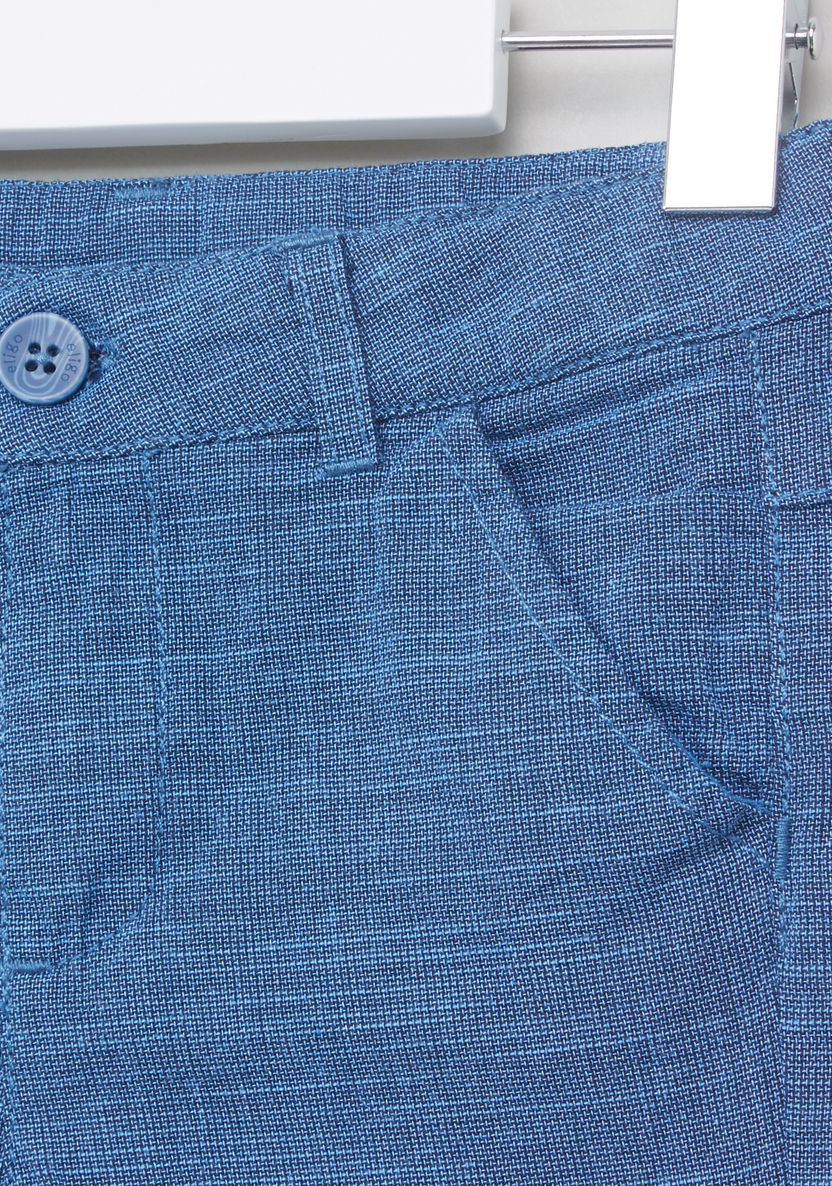 Eligo Textured T-shirt with Shorts-Clothes Sets-image-5