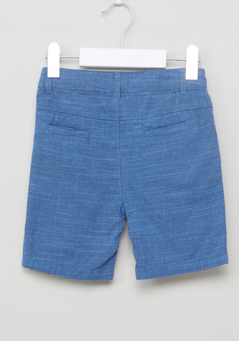 Eligo Textured T-shirt with Shorts-Clothes Sets-image-6