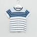 Eligo Striped T-shirt with Pocket Detail Shorts-Clothes Sets-thumbnail-1