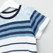 Eligo Striped T-shirt with Pocket Detail Shorts-Clothes Sets-thumbnail-2