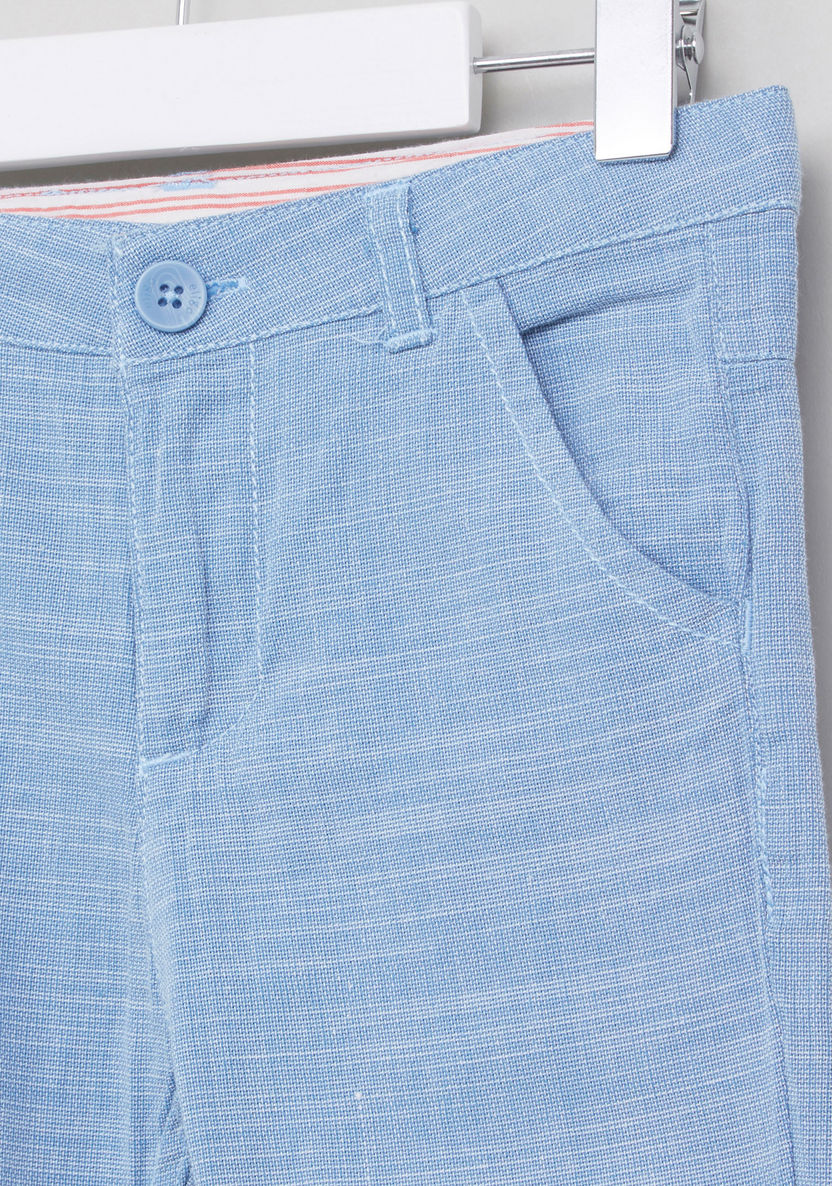 Eligo Striped Shirt with Pocket Detail Pants-Clothes Sets-image-5