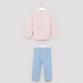Eligo Striped Shirt with Pocket Detail Pants-Clothes Sets-thumbnail-0