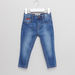 Lee Cooper Full Length Jeans with Button Closure and Pocket Detail-Jeans-thumbnail-0