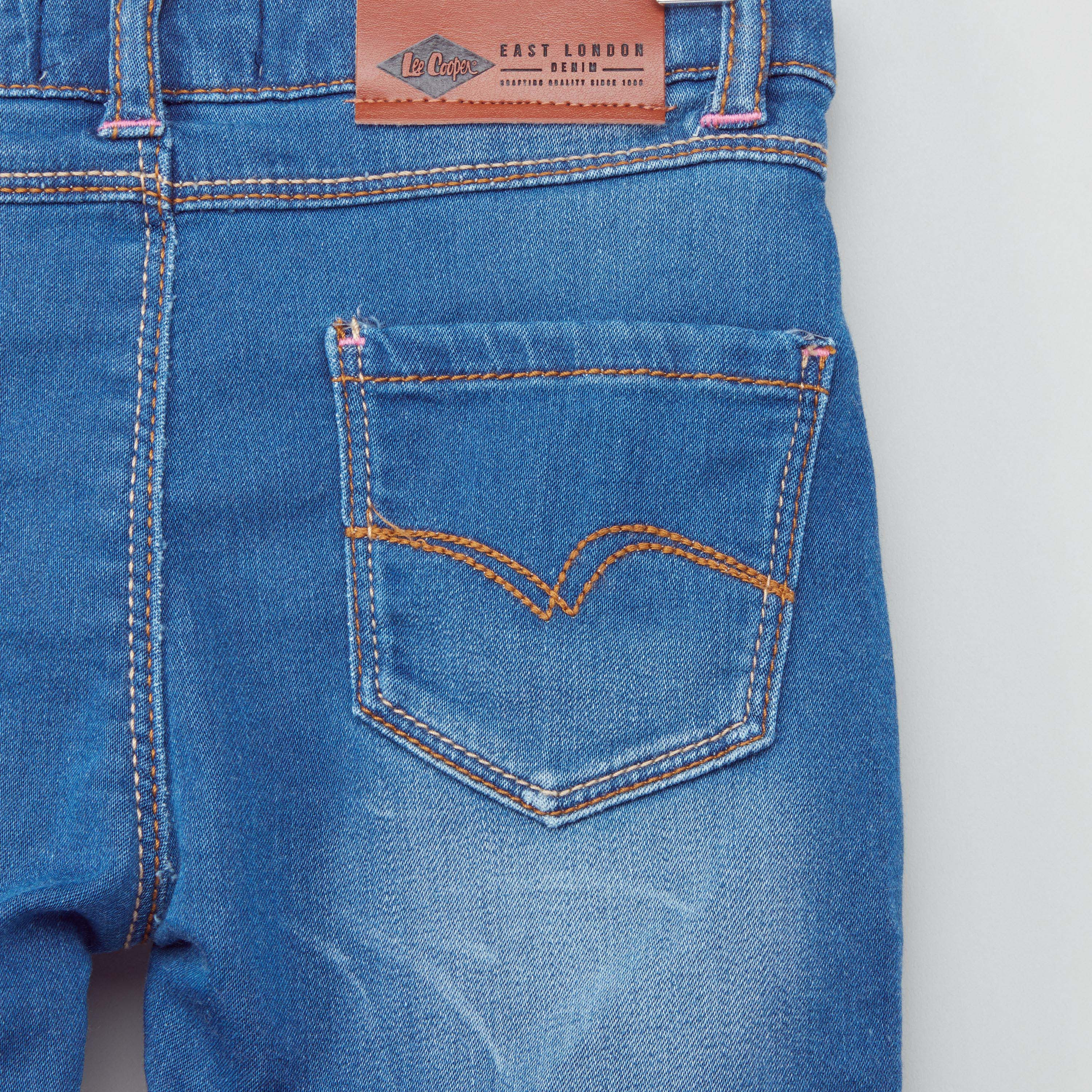 Lee Cooper Pocket Detail Denim Shorts-baby-boys-clothing-bottoms-shorts-image-4