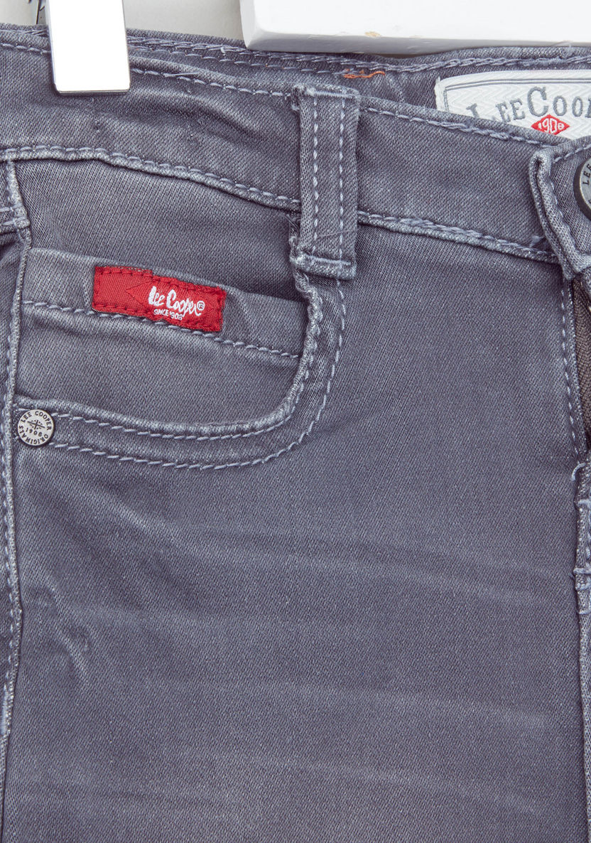 Lee Cooper Pocket Detail Denim Shorts-Shorts-image-1