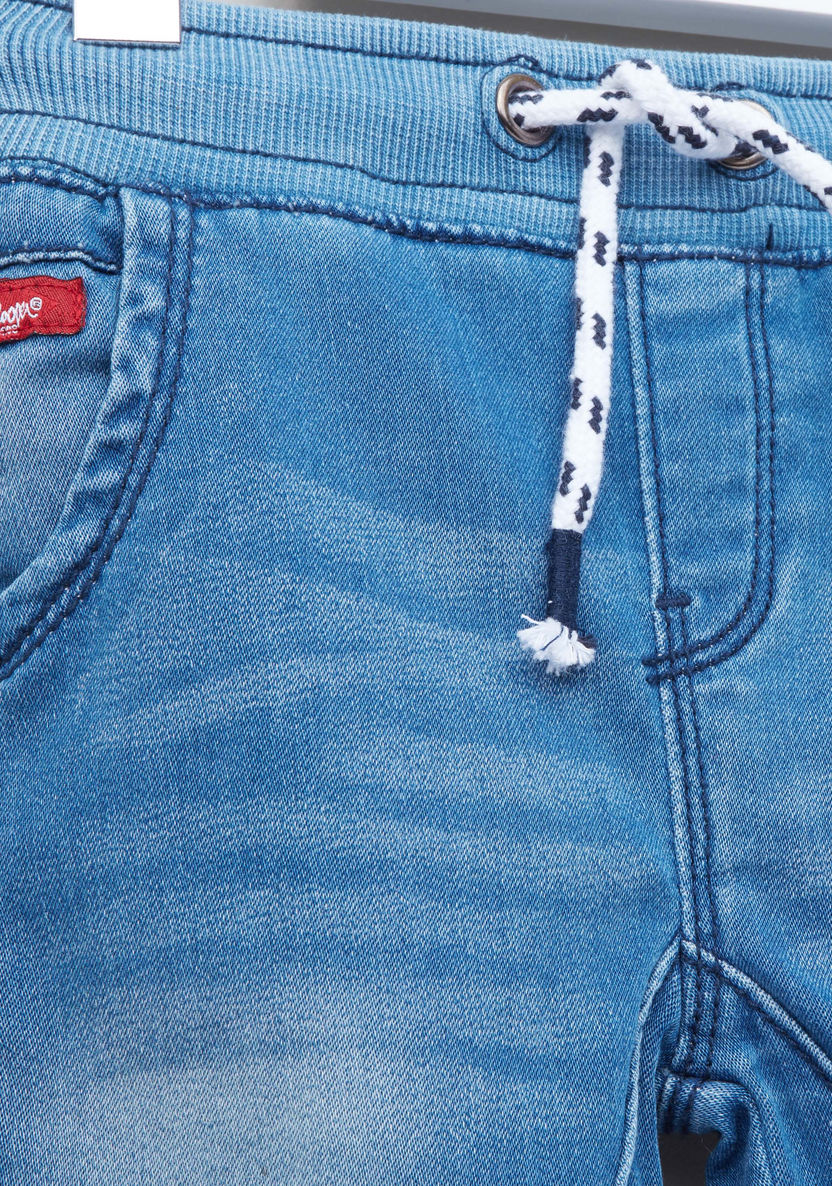 Lee Cooper Pocket Detail Denim Shorts-Shorts-image-1
