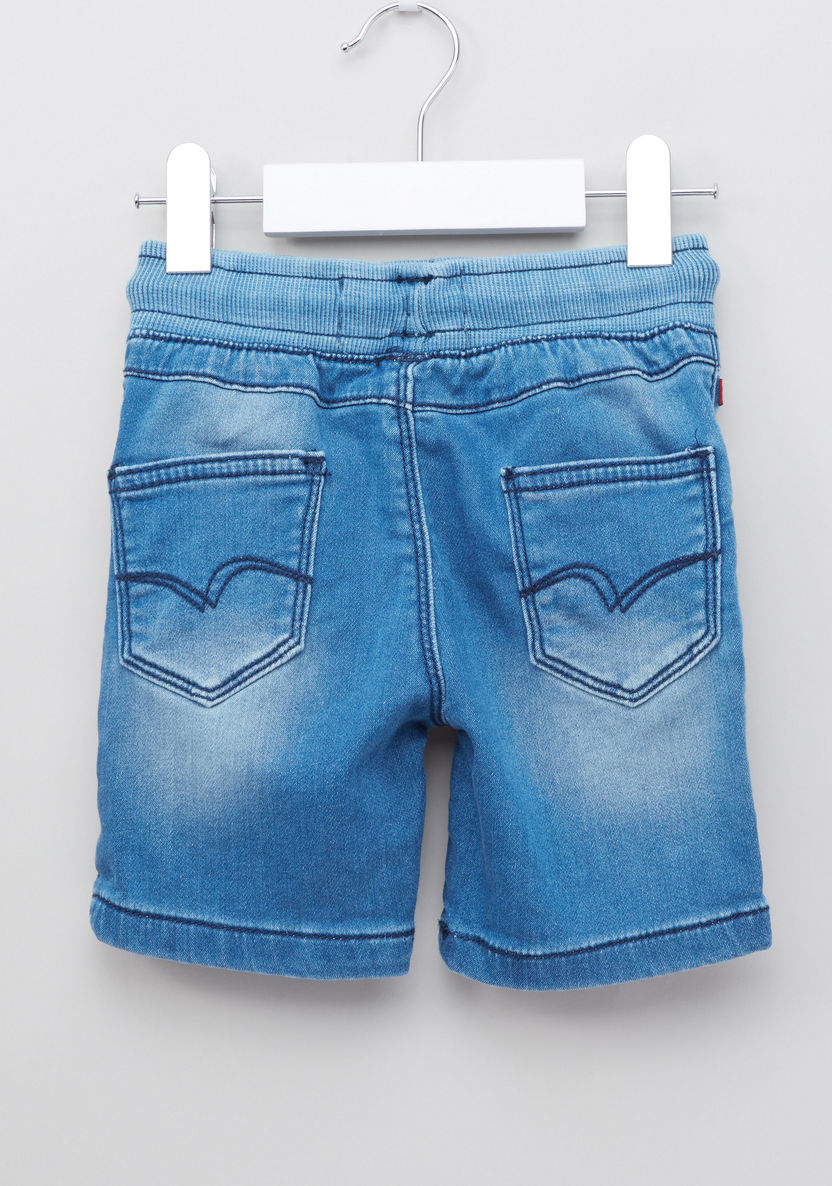 Lee Cooper Pocket Detail Denim Shorts-Shorts-image-2
