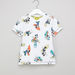Mickey Mouse Printed Short Sleeves T-shirt with Shorts-Clothes Sets-thumbnail-1