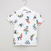 Mickey Mouse Printed Short Sleeves T-shirt with Shorts-Clothes Sets-thumbnail-3
