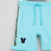 Mickey Mouse Printed Short Sleeves T-shirt with Shorts-Clothes Sets-thumbnail-5