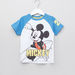 Mickey Mouse Printed T-shirt with Jog Pants-Clothes Sets-thumbnail-1