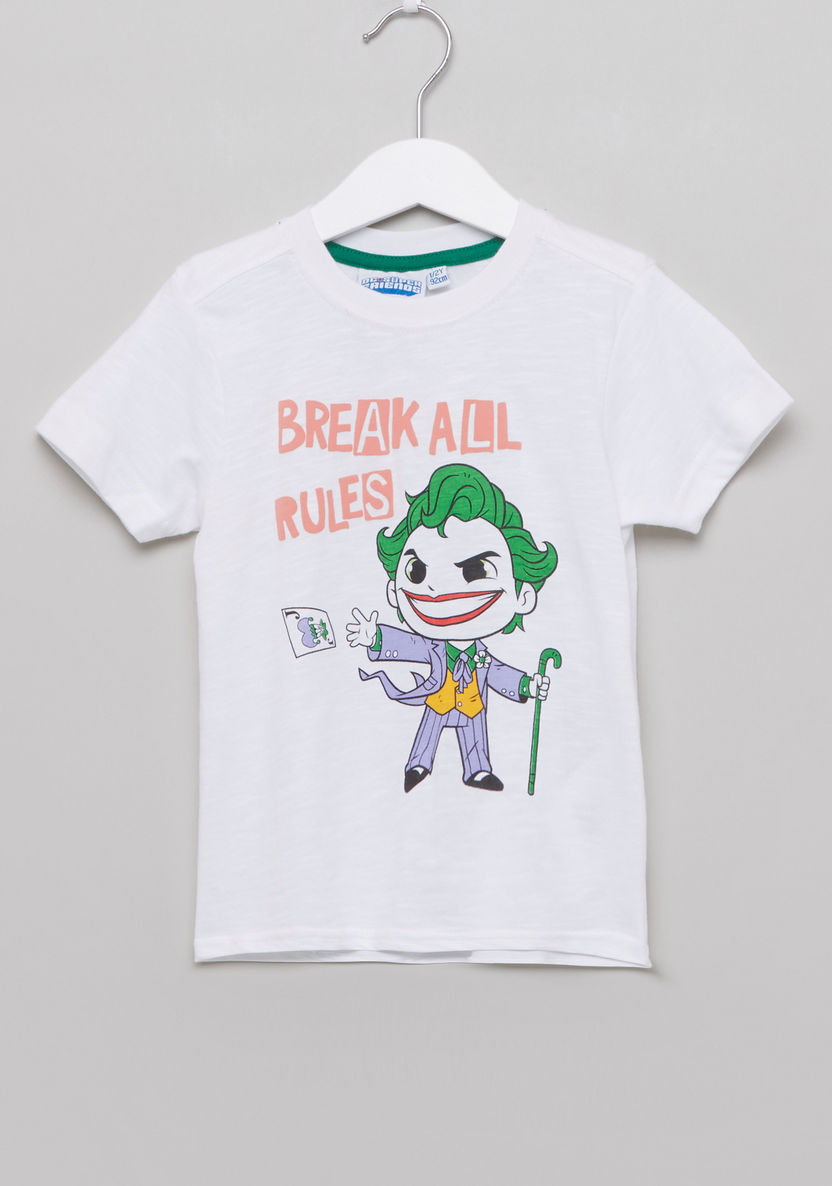 DC Super Friends Printed Short Sleeves T-shirt-T Shirts-image-0