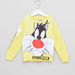 Looney Tones Printed Sweatshirt with Jog Pants-Clothes Sets-thumbnail-1