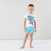 Tom and Jerry Printed Short Sleeves Swimwear T-shirt with Shorts-Clothes Sets-thumbnail-2