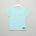 Juniors Pocket Detail Short Sleeves T-shirt-T Shirts-thumbnail-0