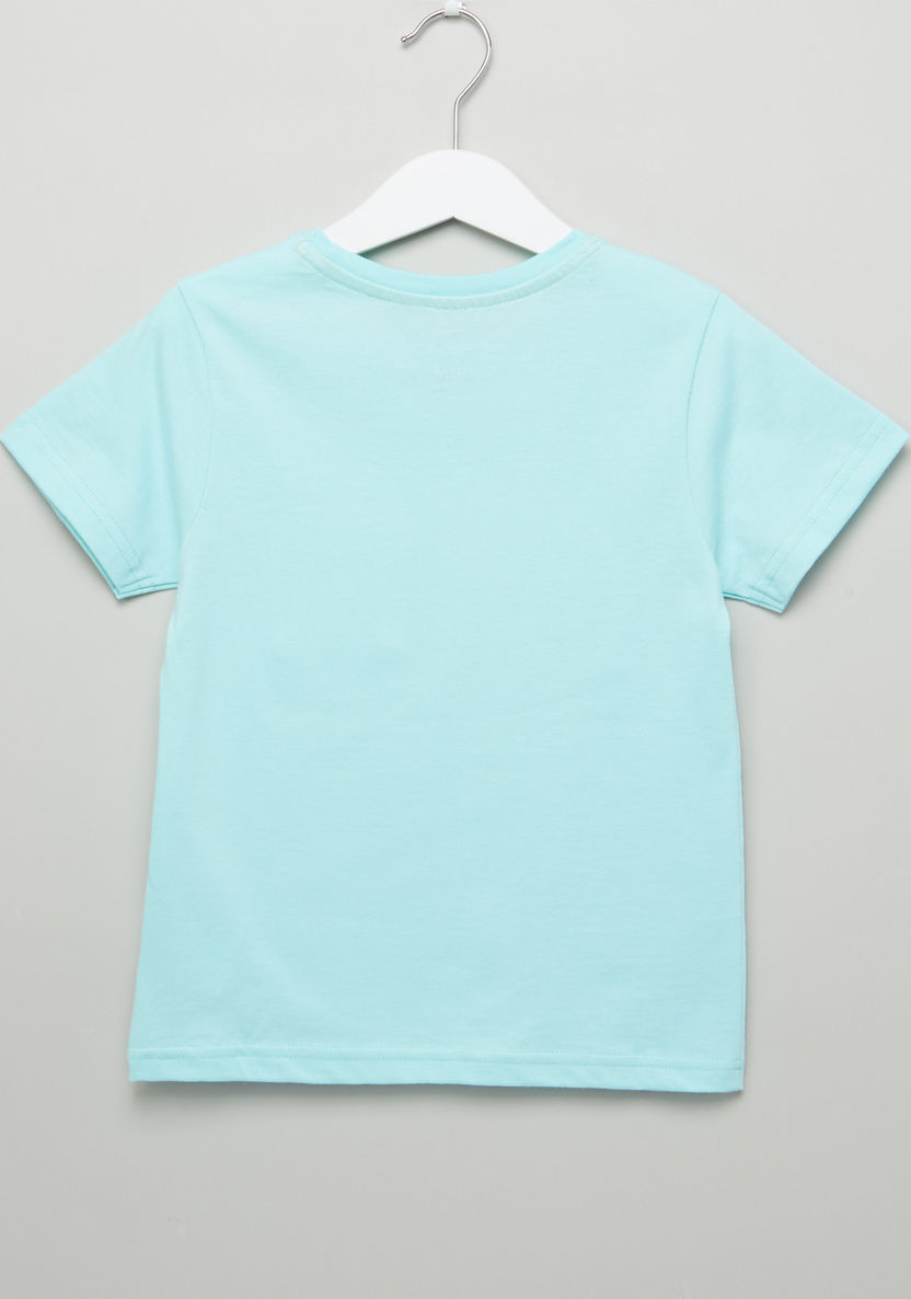 Juniors Pocket Detail Short Sleeves T-shirt-T Shirts-image-2