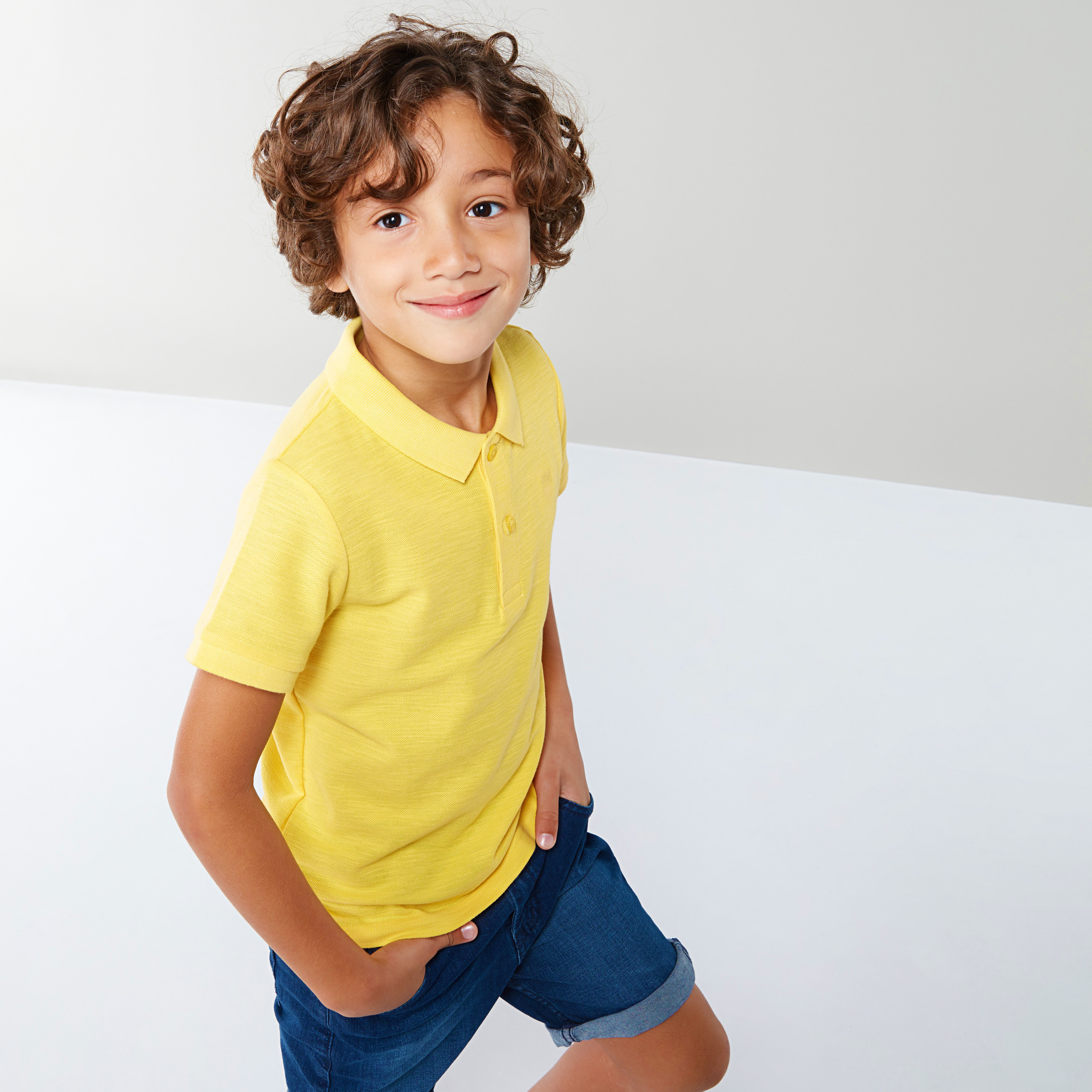 Polo neck t shirts for clearance kids