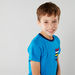 Juniors Striped Pocket Detail Short Sleeves T-shirt-T Shirts-thumbnail-0