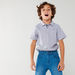 Juniors Short Sleeves Chest Pocket Detail Shirt-Shirts-thumbnail-2