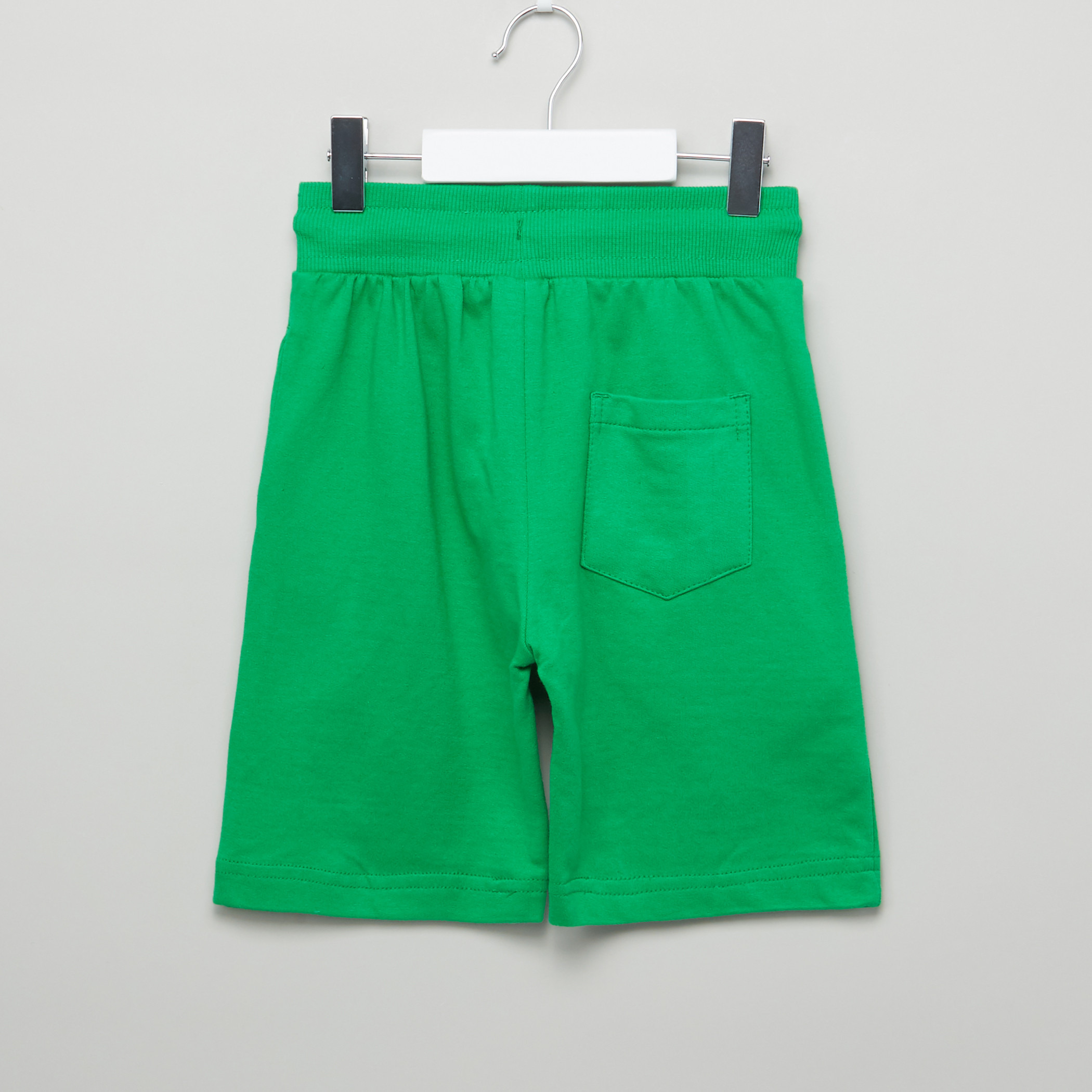 Juniors Pocket Detail Shorts with Drawstring-boys-clothing-bottoms-shorts-image-3