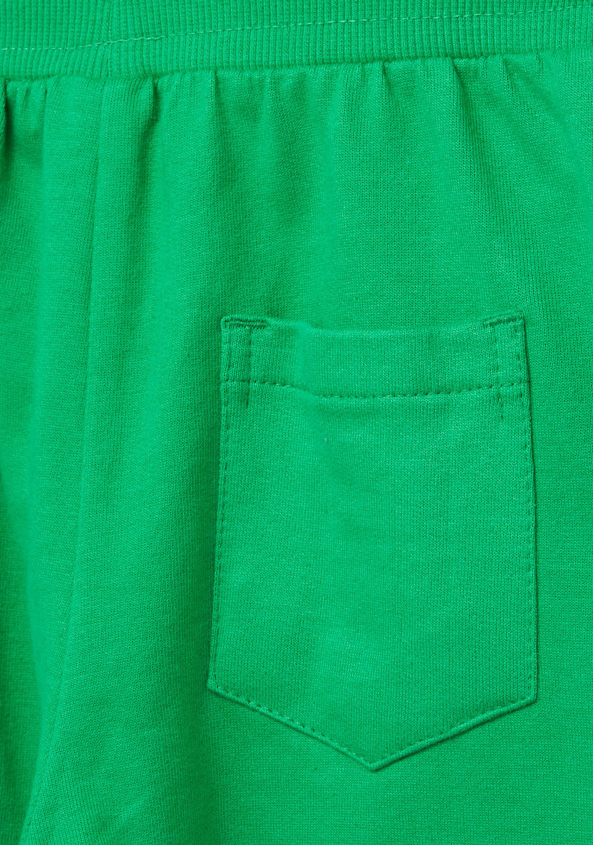 Juniors Pocket Detail Shorts with Drawstring-Shorts-image-3