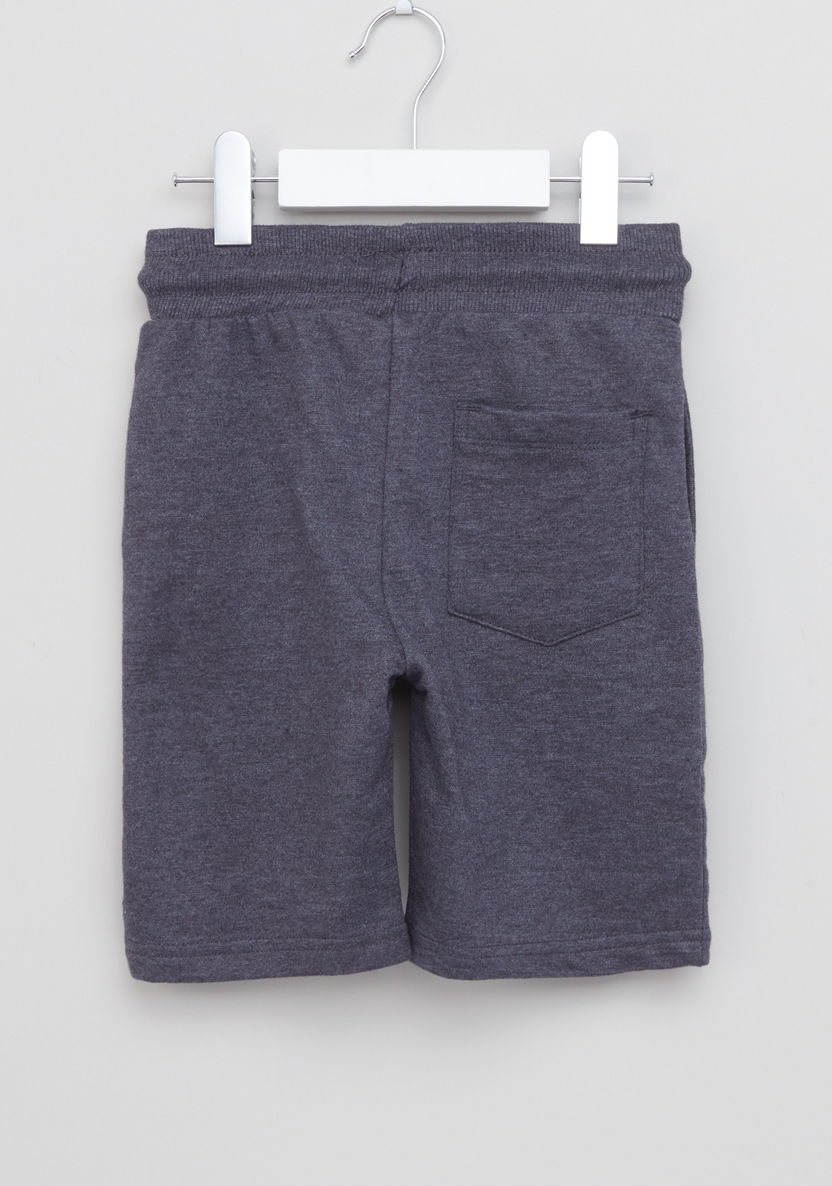 Juniors Pocket Detail Shorts with Drawstring-Shorts-image-2