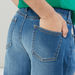 Juniors Denim Shorts with Pocket Detail and Drawstring-Shorts-thumbnail-4