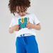 Juniors Printed Short Sleeves T-shirt with Shorts-Clothes Sets-thumbnail-2
