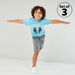 Juniors 2-Piece Printed T-shirt and Knee Length Shorts Set-Clothes Sets-thumbnail-0