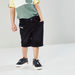 Juniors Pocket Detail Shorts with Belt Loops-Shorts-thumbnail-2