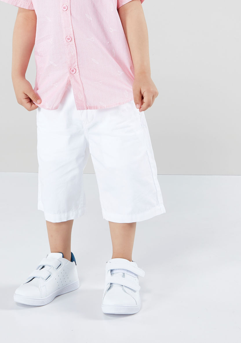 Juniors Short Sleeves Shirt with Shorts-Clothes Sets-image-3