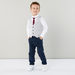 Juniors Solid Shirt with Long Sleeves and Chest Pocket Detail-Shirts-thumbnail-0