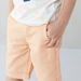 Juniors Solid Shorts with Pocket Detail-Shorts-thumbnail-2