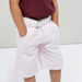 Juniors Solid Shorts with Pocket Detail-Shorts-thumbnail-2