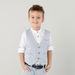 Juniors Chequered Waistcoat with Pocket Detail-Coats and Jackets-thumbnail-0