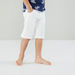 Juniors Printed Henley Neck T-shirt with Shorts-Clothes Sets-thumbnail-3