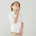 Juniors Long Sleeves Shirt with Plain Shorts-Clothes Sets-thumbnail-1