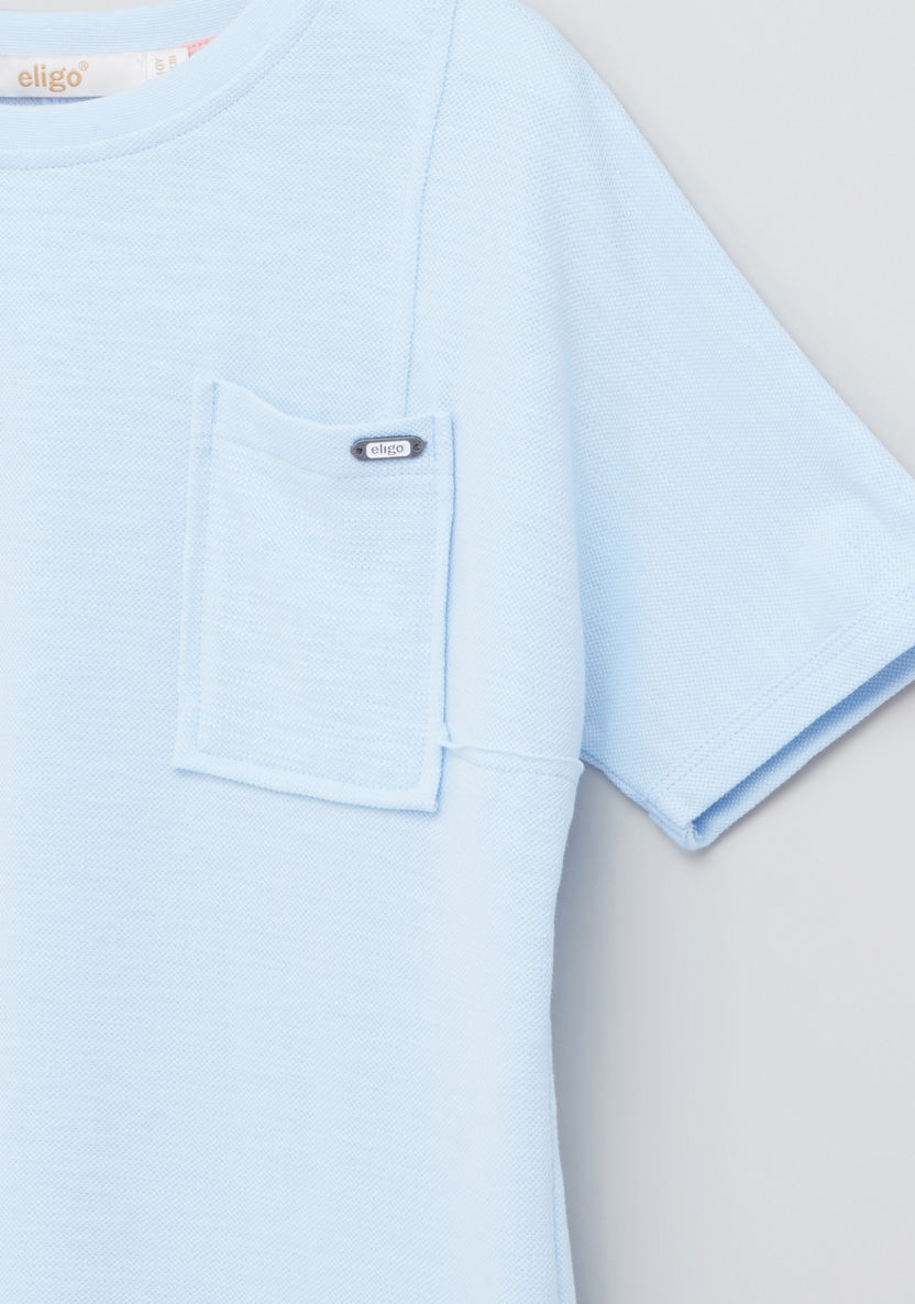 Eligo Pocket Detail Short Sleeves T-shirt-T Shirts-image-1