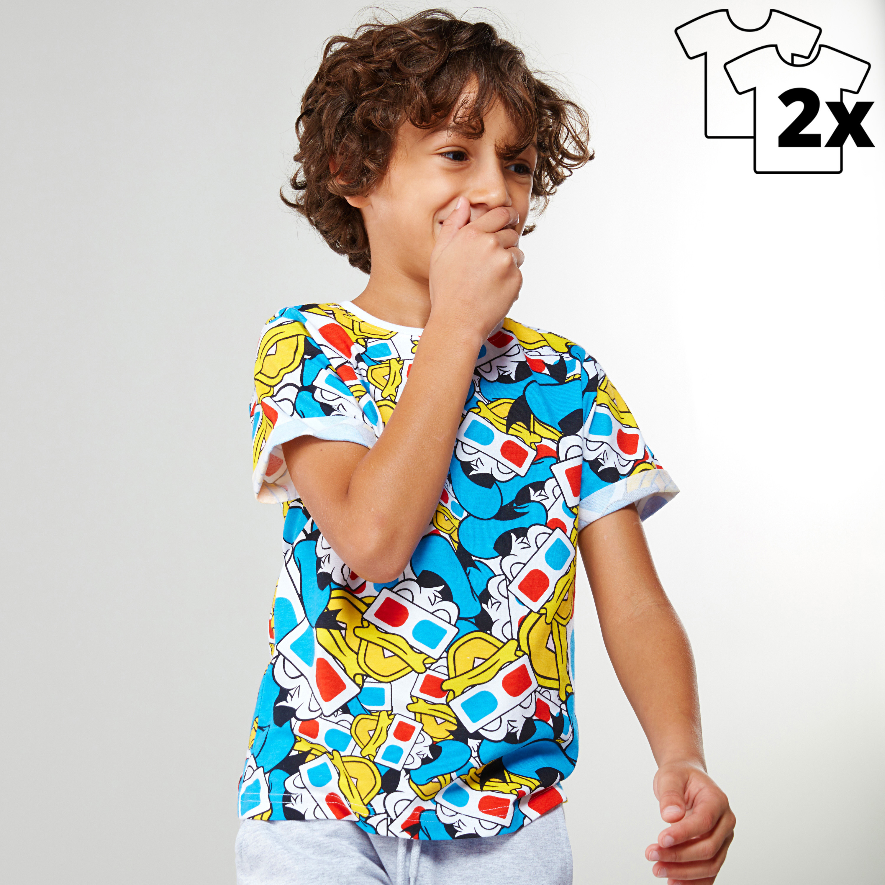 طقم ملابس بطبعات دونالد داك من 3قطع.-boys-clothing-setsandcoords-image-1