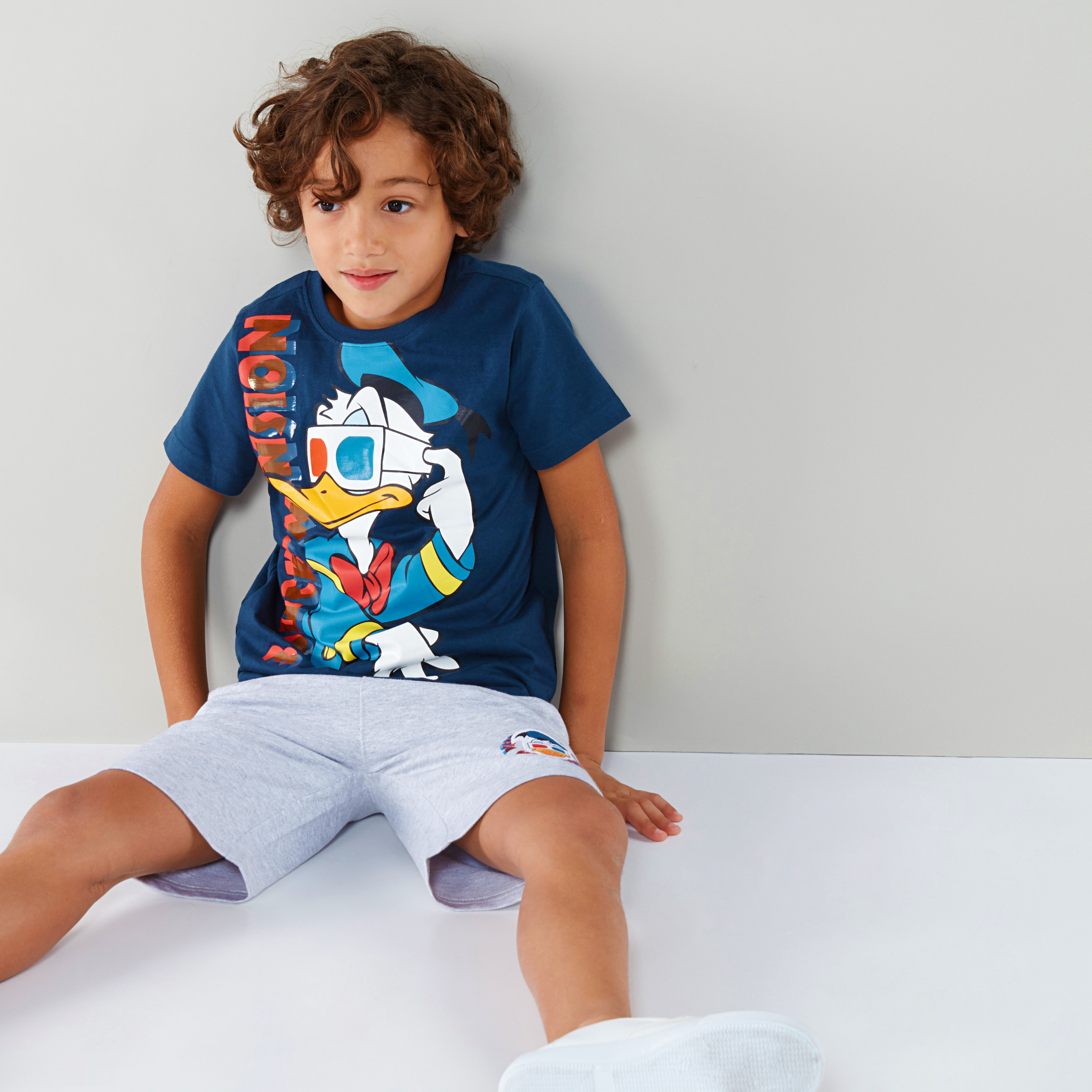 طقم ملابس بطبعات دونالد داك من 3قطع.-boys-clothing-setsandcoords-image-6
