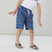 Juniors Printed Shorts with Drawstring and Pockets-Swimwear-thumbnail-0