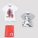 Star Wars Printed 2-Piece T-shirt and Shorts Set-Clothes Sets-thumbnail-0