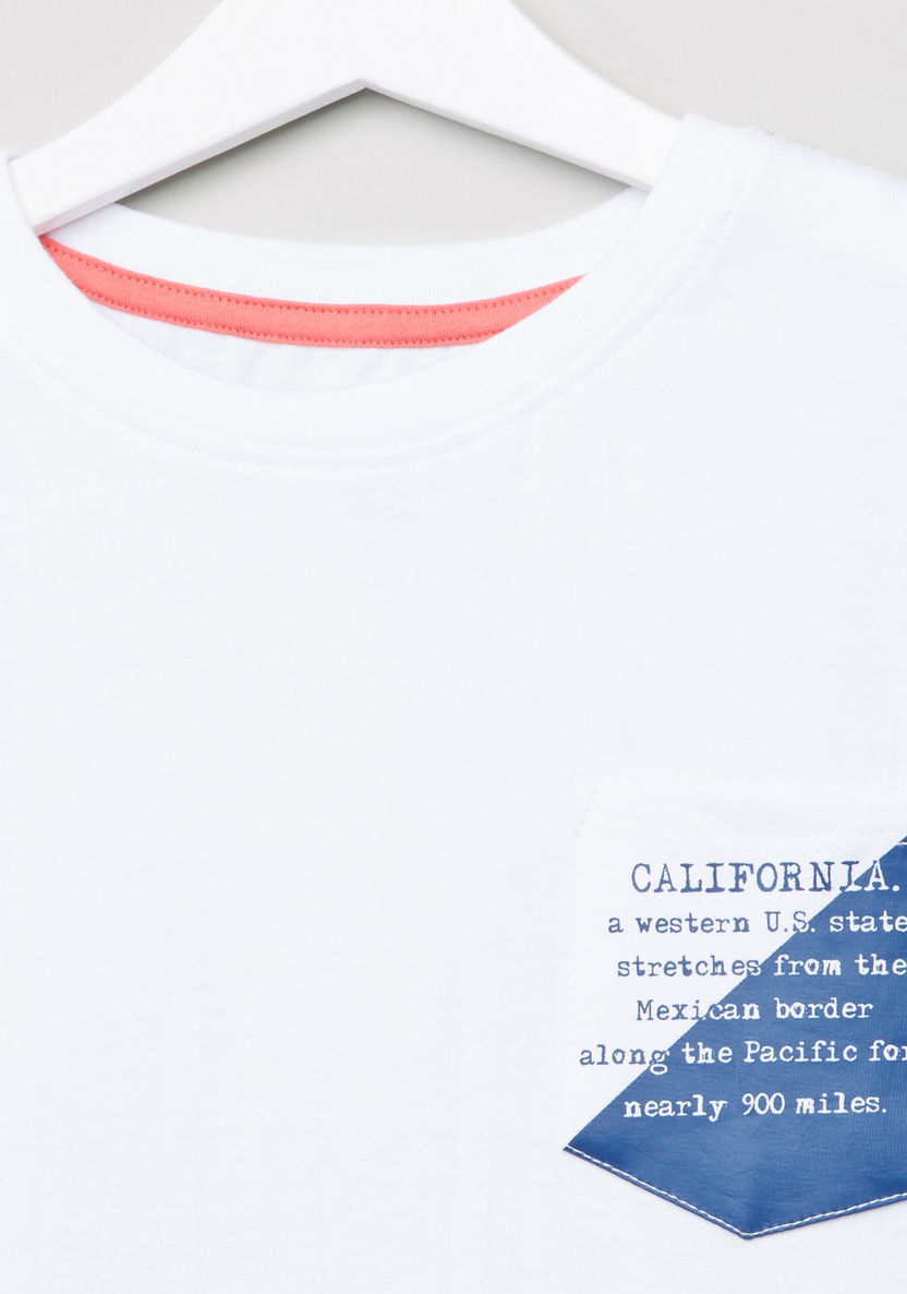 Posh Patch Detail T-shirt-T Shirts-image-1