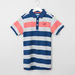 Posh Striped Polo Neck T-shirt-T Shirts-thumbnail-0