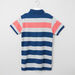 Posh Striped Polo Neck T-shirt-T Shirts-thumbnail-2