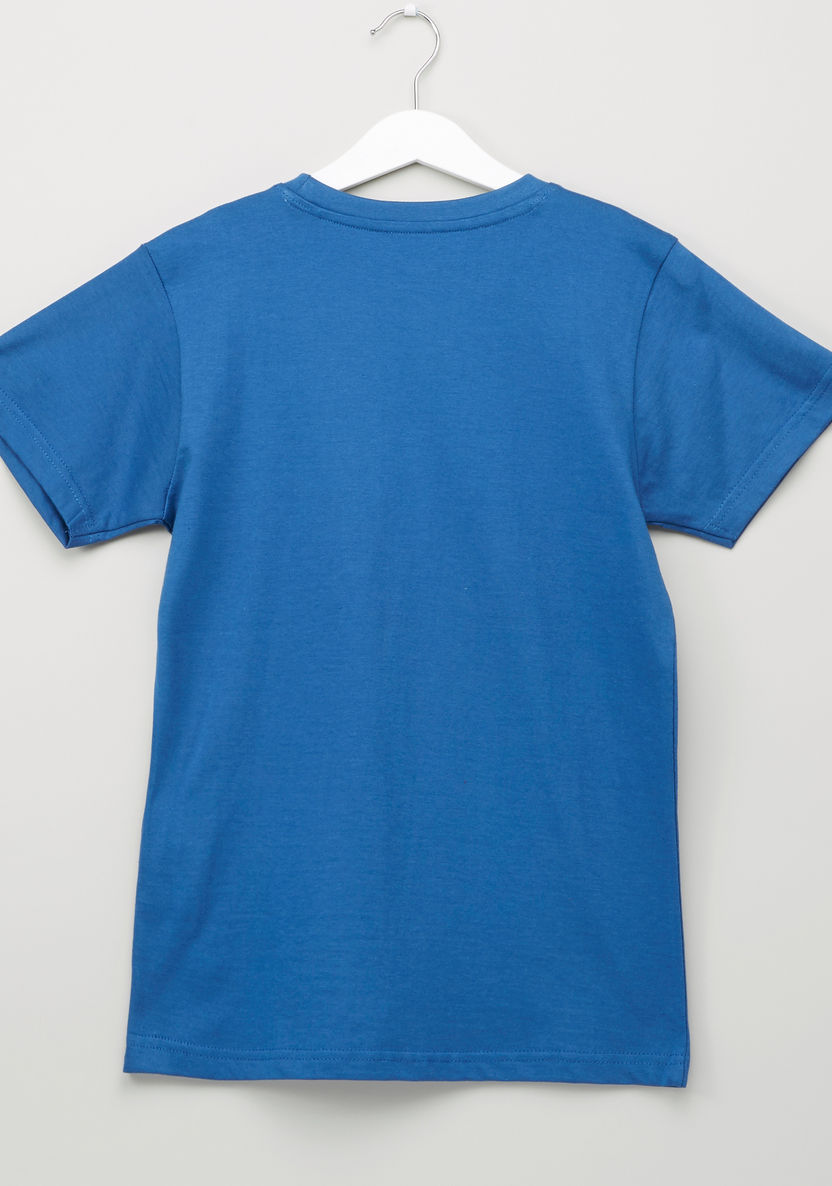 Posh Clothing Graphic Printed Round Neck T-shirt-T Shirts-image-2