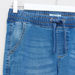 Posh Clothing Denim Jogger Pants with Drawstring Waist-Joggers-thumbnail-1