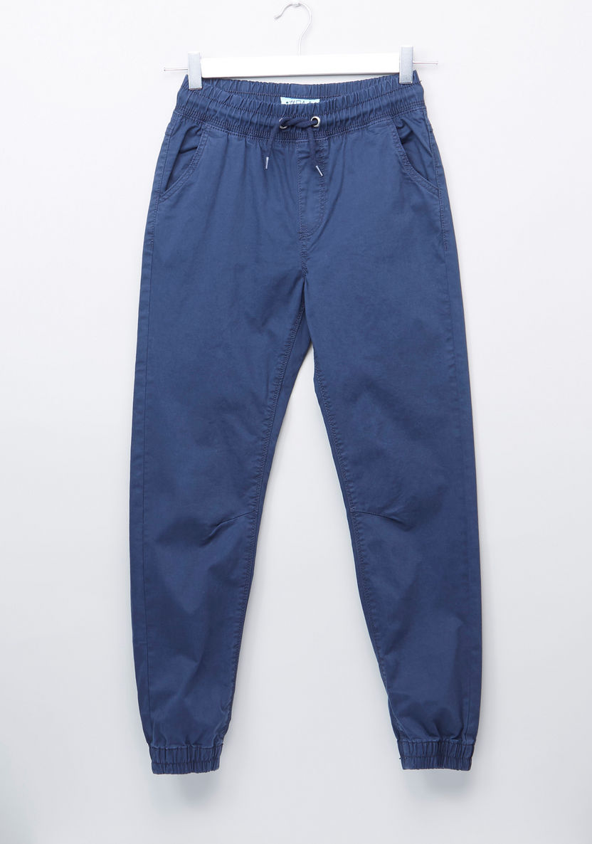 Posh Clothing Full Length Pants with Drawstring Closure-Pants-image-0