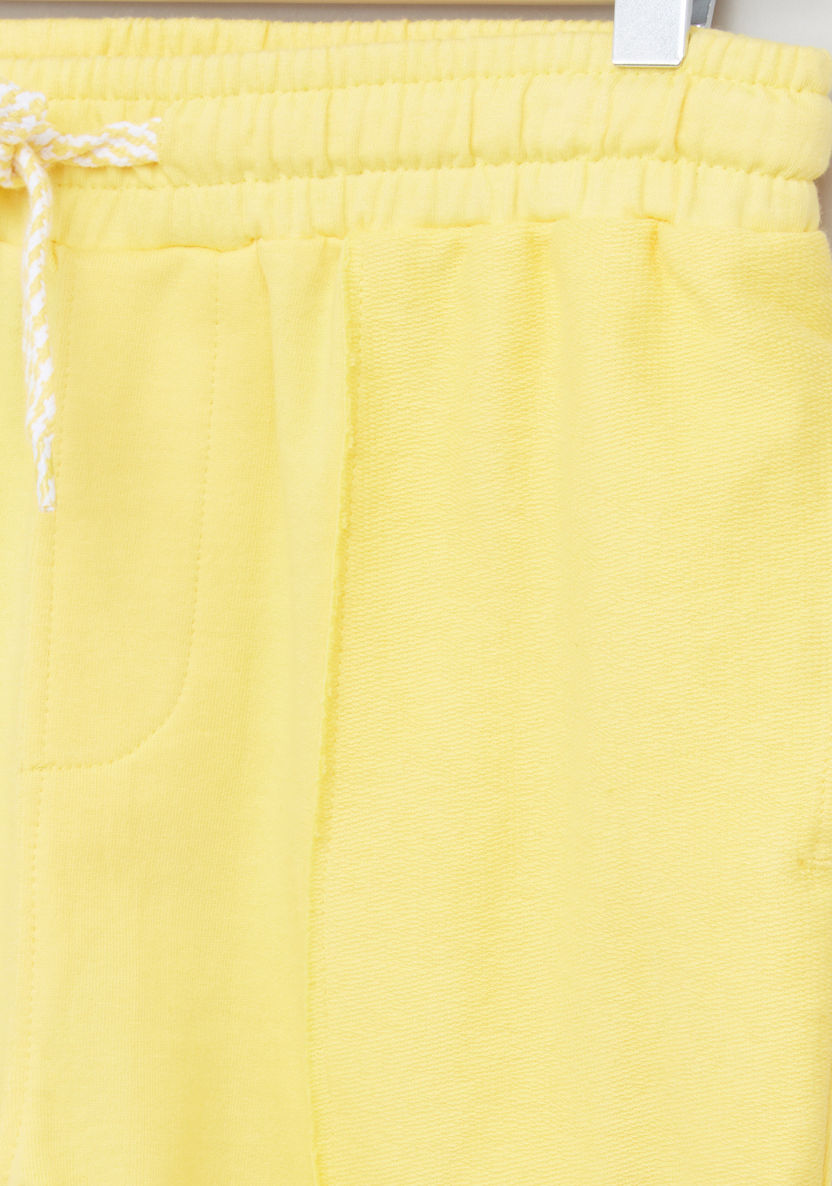 Posh Pocket Detail Shorts with Drawstring-Shorts-image-1